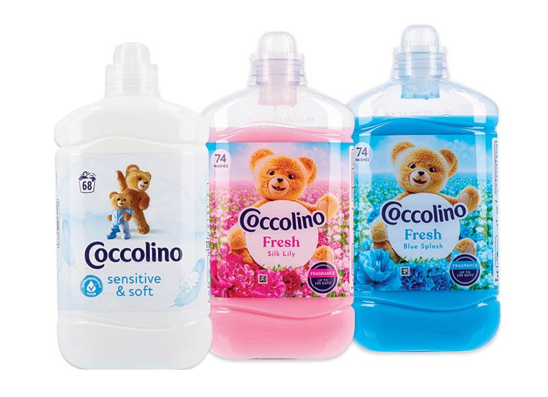 Skalbinių minkštiklis COCCOLINO, 68 skalb.
