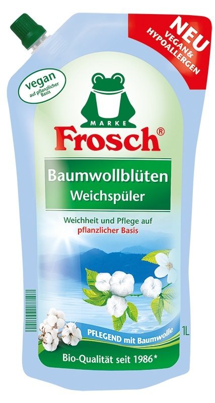Skalbinių minkštiklis FROSCH, žiedų kvapo, 1 l