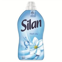 Skalbinių minkštiklis SILAN Fresh Sky, 1,408 l, 64 skalb.