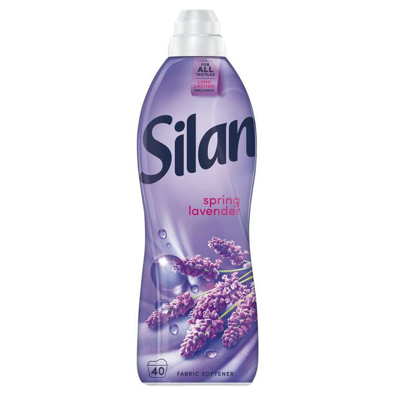 Skalbinių minkštiklis SILAN Lavender Spring, 40 skalbimų, 880 ml