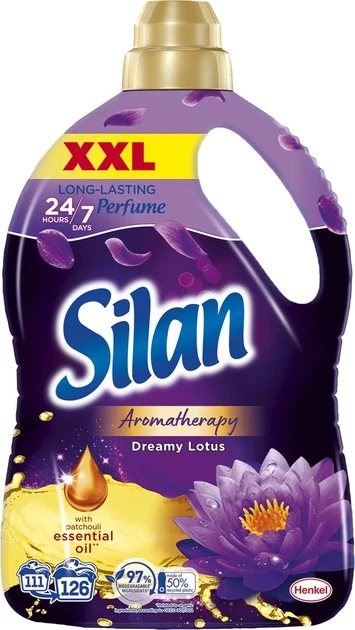 Skalbinių minkštiklis SILAN Silan Dreamy Lotus, 126 skalbimai, 2.772 l