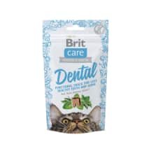 Skanėstas katėms BRIT CARE CAT DENTAL, 50 g