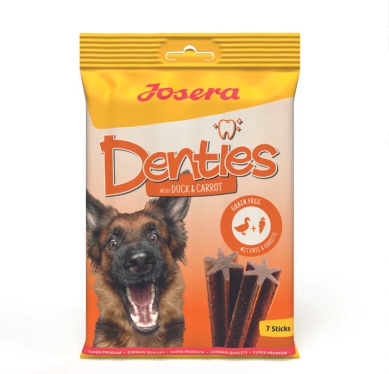 Skanėstas šunims JOSERA Denties, su antiena ir morkomis, 180 g