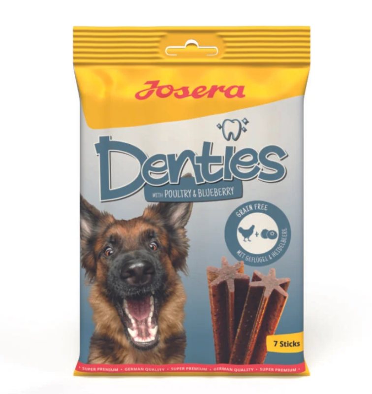 Skanėstas šunims JOSERA Denties, su vištiena ir mėlynėmis, 180 g