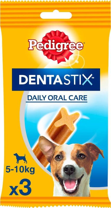 Skanėstas šunims PEDIGREE Dentastix, mažiems šunims, 45 g, 3 vnt