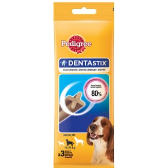 Skanėstas šunims PEDIGREE Dentastix, vidutiniams šunims, 77 g, 3 vnt