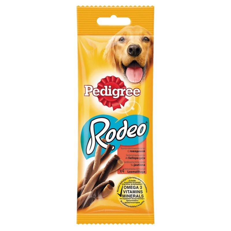 Skanėstas šunims PEDIGREE Rodeo, 70 g, 4 vnt