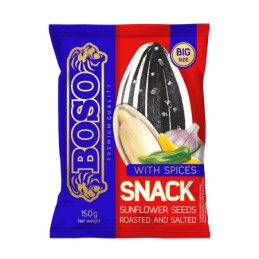 Skrud. BOSO saulėgr. SNACK, su priesk., 150 g