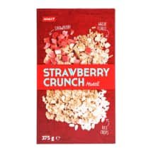 Skrudinti javainiai su braškėmis RIMI, 375 g