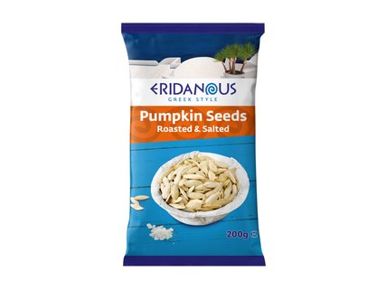 Skrudintos ir sūdytos moliūgų sėklos, 200 g
