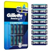 Skust. galv. GILLETTE SENSOR 3+ COMF., 8 vnt