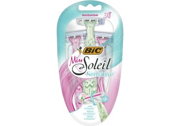 Skustuvai BIC MISS SOLEIL SENSITIVE, 3 vnt., 3 vnt