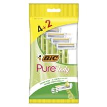 Skustuvas BIC PURE3 LADY P6 BAG, 4+, 2 vnt