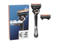 Skustuvas GILLETTE FUSION PROGLIDE + skustuko galvutės, 2 vnt