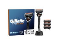 Skustuvas GILLETTE FUSION PROGLIDE + sustuvo. galvutės, 4 vnt