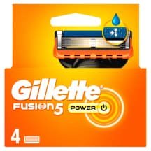 Skustuvo galvutės GILLETTE FUSION POWER, 4 vnt