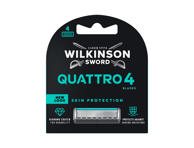 Skutimosi galvutės vyrams WILKINSON SWORD Quattro, 4 vnt