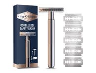 Skutimosi peiliukai King C GILLETTE, + skustuvas, 5 vnt