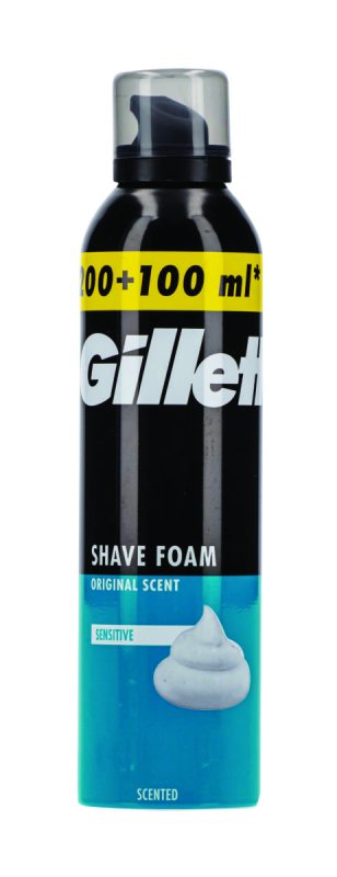 Skutimosi putos GILLETTE SERIES SENSITIVE, 300 ml