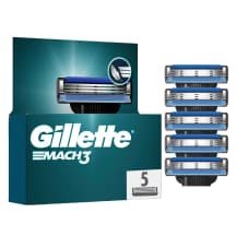 Sk.Vyrams Galvutės Gillette Mach3, 5 vnt