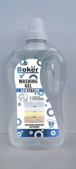 Skysta skalbimo priemonė BOKER NEUTRAL, 3 l