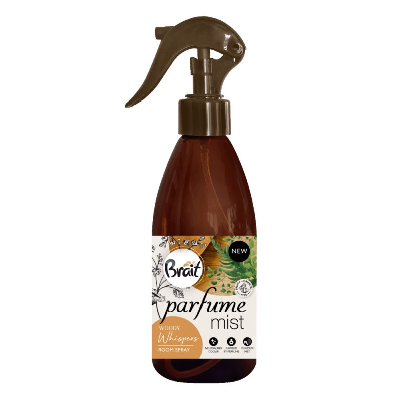 Skystas purškiamas oro gaiviklis BRAIT Woody, 325 ml