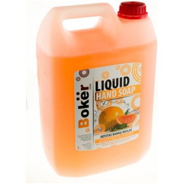 Skystas rankų muilas BOKER greipfruto kvapo, 5 l
