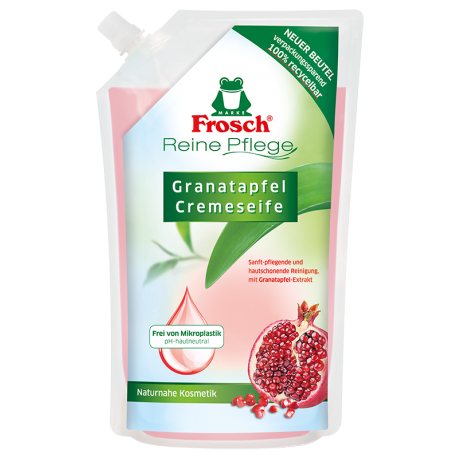 Skystas rankų muilas FROSCH su granatais, 500 ml
