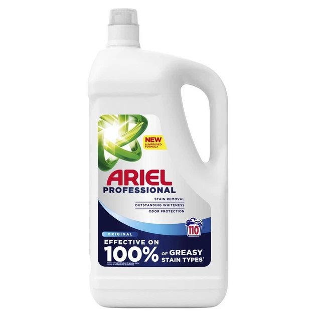 Skystas skalbiklis ARIEL Professional, White, 4,95 l, 110 skalb.