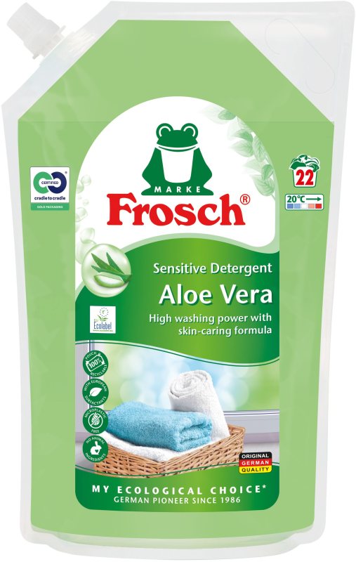 Skystas skalbiklis FROSCH su alijošiumi, 1.5 l