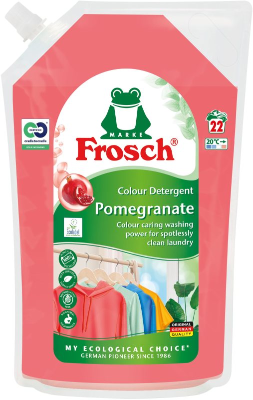 Skystas skalbiklis FROSCH su granatu ekstraktu, 1.5 l