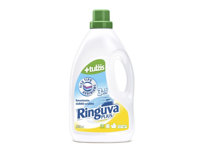 Skystas skalbiklis RINGUVA Plius 3 in 1, 40 skalbimų, 2 l