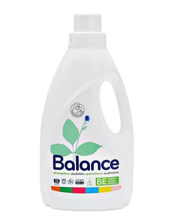 Skystas skalbiklis spalvotiems audiniams BALANCE, 1.5 l