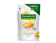Skystasis muilas PALMOLIVE MILK & HONEY, papildymas, 500 ml