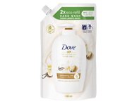 Skystojo muilo papildymas DOVE SHEA BUTTER, 500 ml