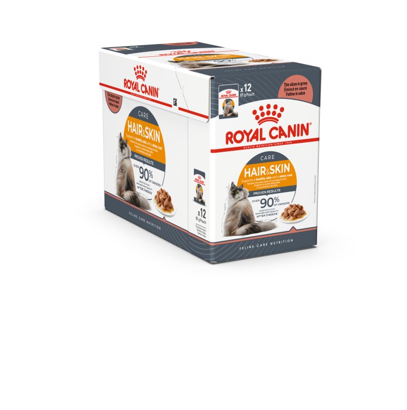 Šlapias kačių ėdalas ROYAL CANIN INTENSE BEATY IN GRAVY, 12 x 85 g