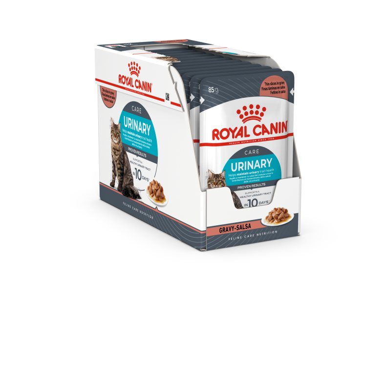 Šlapias kačių ėdalas ROYAL CANIN URINARY CARE IN GRAVY, 12 x 85 g