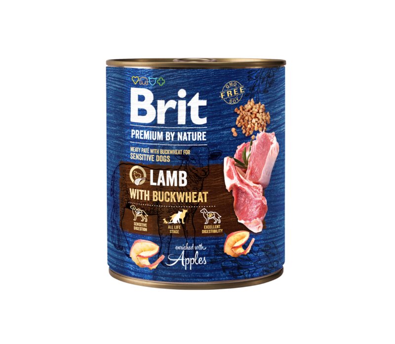 Šlapias šunų ėdalas Brit Premium by Nature, 400 g