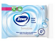 Šlapias tualetinis popierius ZEWA PURE, 42 vnt