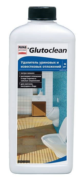 Šlapimo ir kalkių nuosėdų valiklis GLUTOCLEAN, 1 l