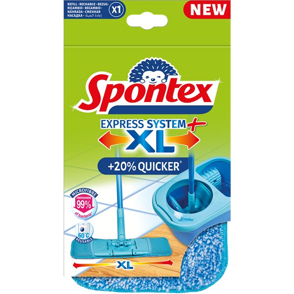Šluostė SPONTEX Express system XL, 1 vnt