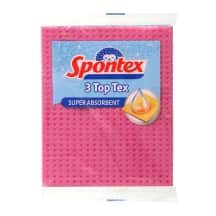 Šluostės SPONTEX Top Tex 15,5x18,5, 3 vnt