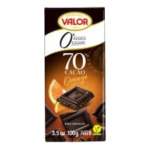 Šokoladas apels., su sald., 70 % VALOR, 100 g
