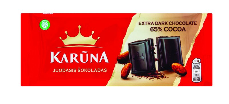 Šokoladas KARŪNA, 80 g