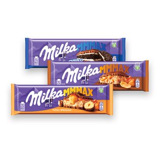 Šokoladas MILKA MMMAX (3 rūš.), 300 g, 276 g