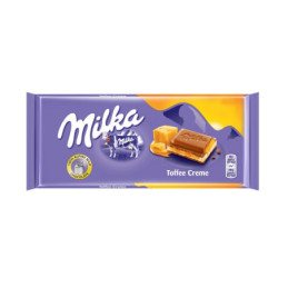 Šokoladas MILKA su karamele, 100 g