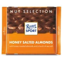 Šokoladas su migdolų rieš. RITTER SPORT, 100 g