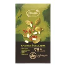 Šokoladas su moliūgais, saulėgraž. RŪTA, 90 g
