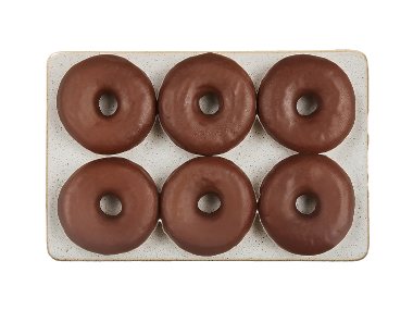 Šokoladinės spurgos 5+1 XXL, 306 g