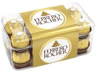 Šokoladiniai saldainiai FERRERO ROCHER, 200 g